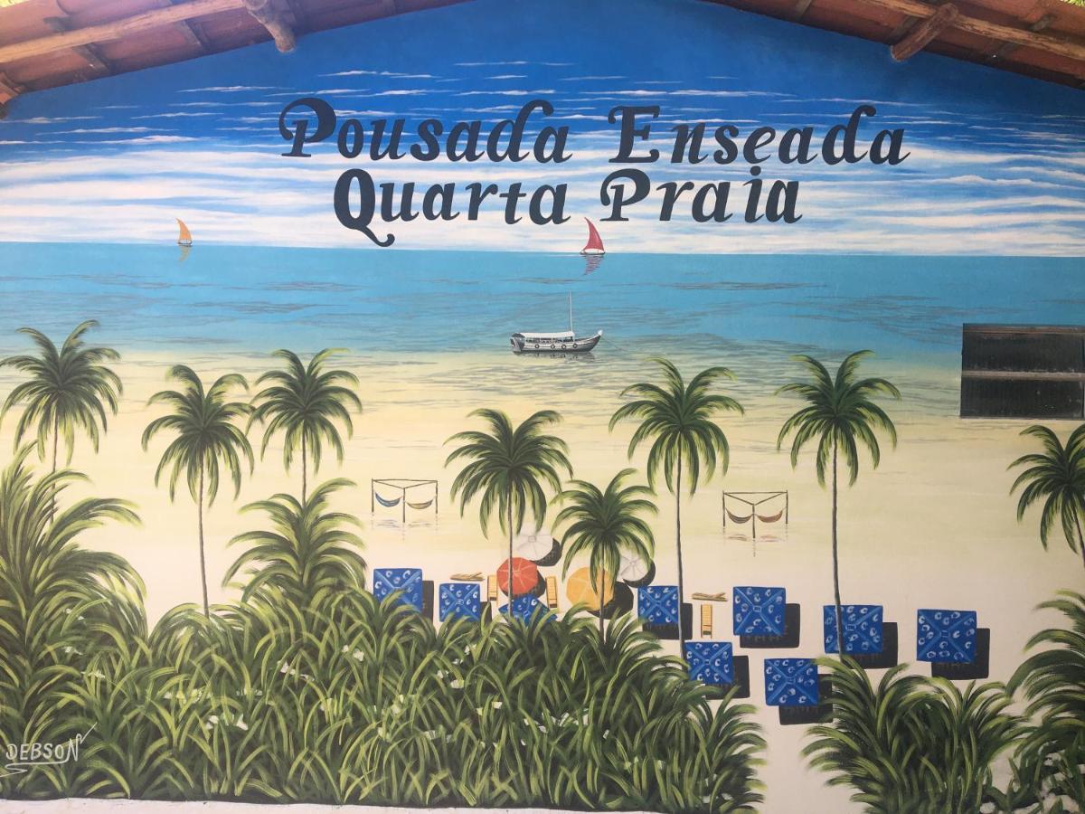 Pousada Enseada Quarta Praia Morro de Sao Paulo Bagian luar foto